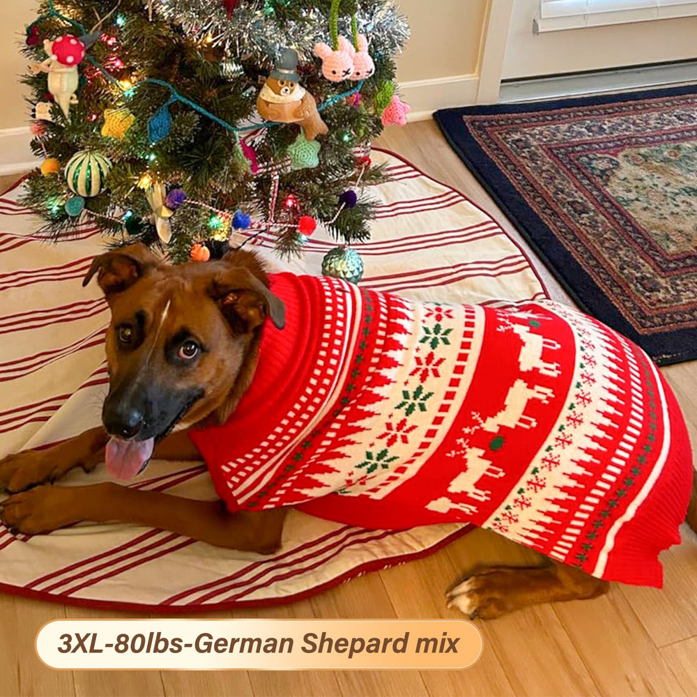 KYEESE winter outing-ready dog sweater for cozy outdoor moments.