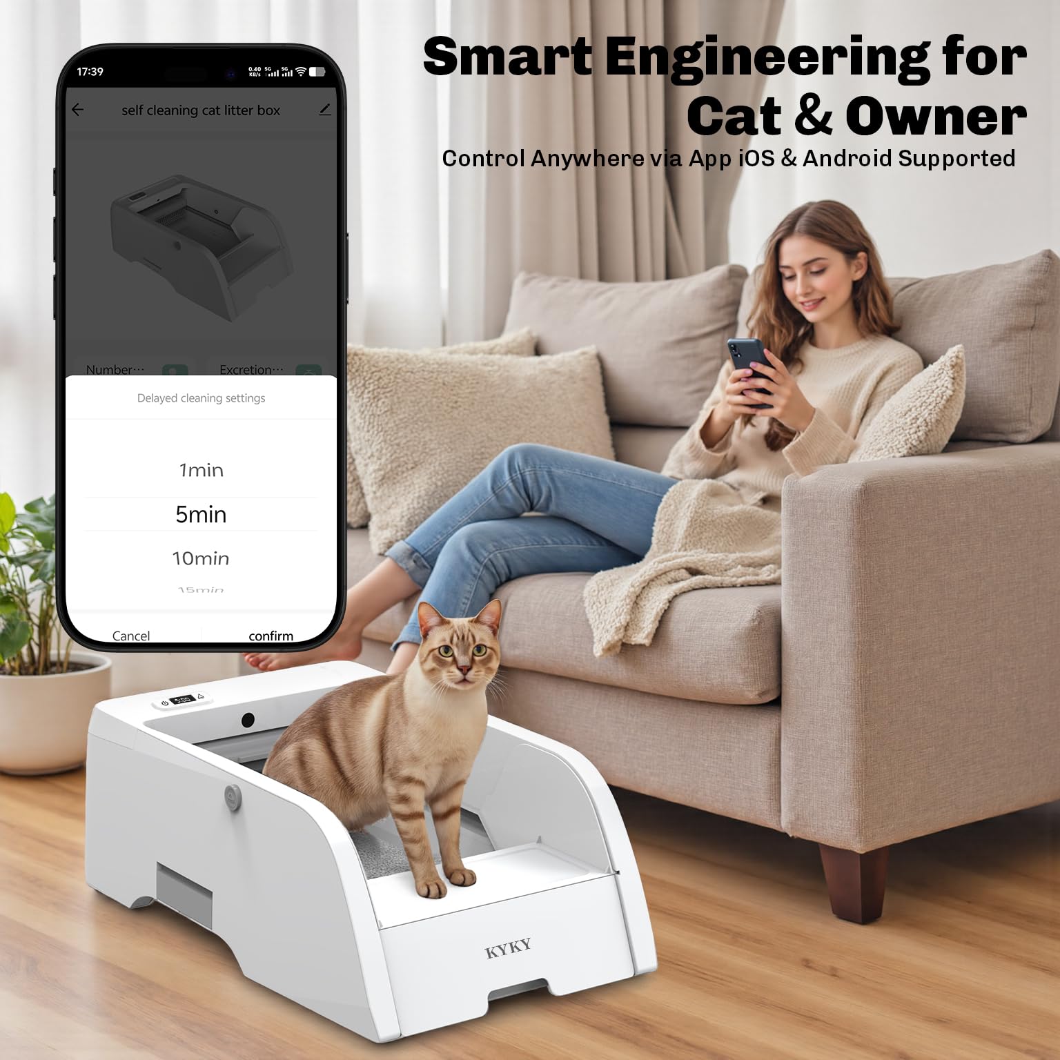 KYKY disassembly-friendly design makes quick cleaning simple.