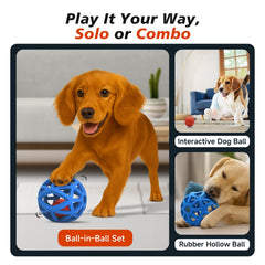Kytujoy Ball-in-Ball Toy green light mode guides daytime play.