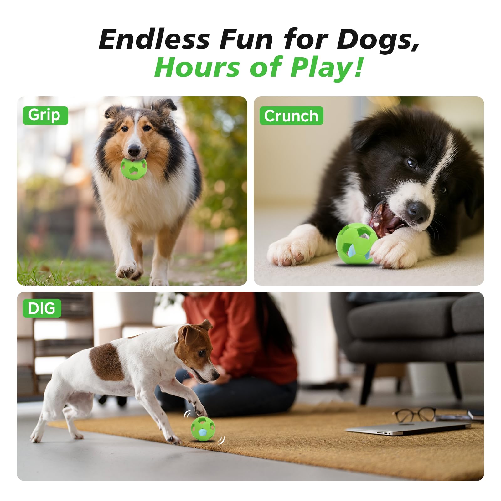 Kytujoy light indicators show green and blue modes for adaptive play