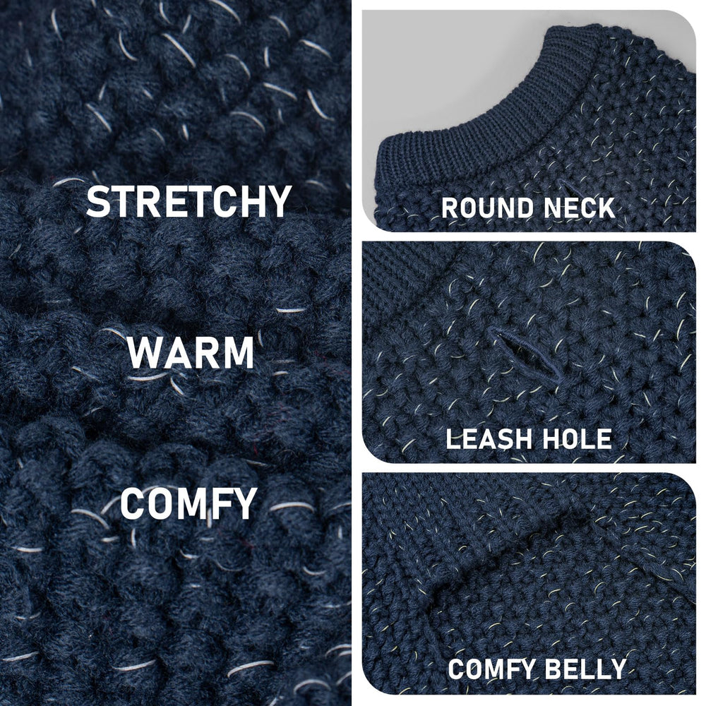 KYEESE heavy-knit fabric provides warmth and coziness on cold days.