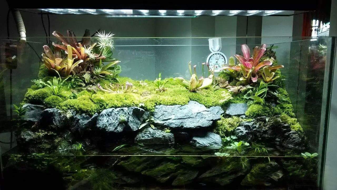 KZKR Aquarium Hood Light exterior close-up highlights durable ABS shell for cooling.