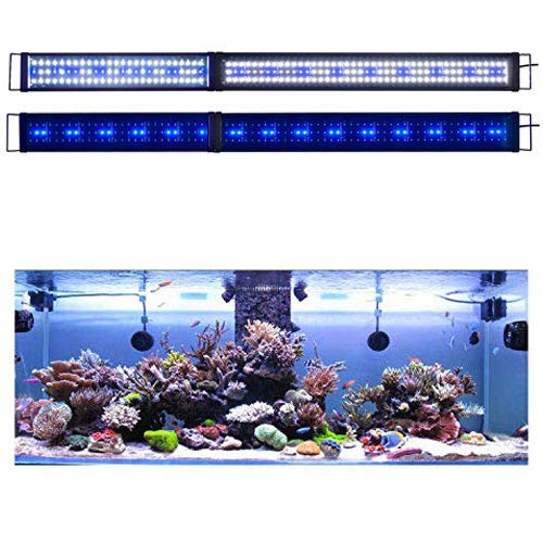 KZKR LED aquarium light foldable assembly for compact transit.