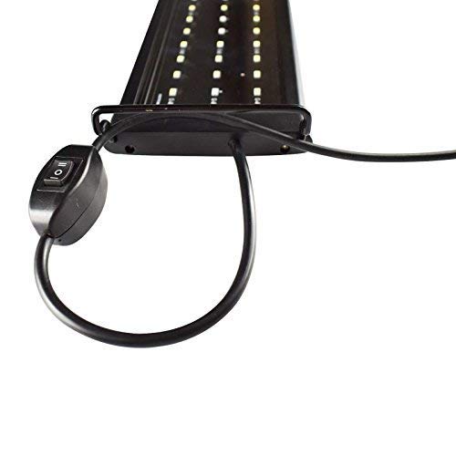KZKR LED aquarium light 60-72 inch range fits larger tanks.