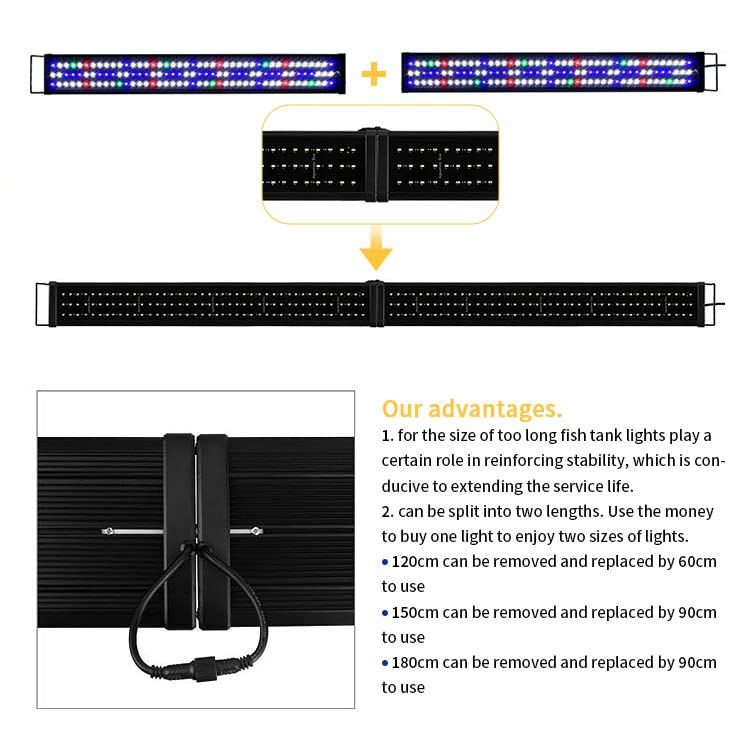 KZKR upgraded aquarium light power supply ensures safe operation and reliable performance