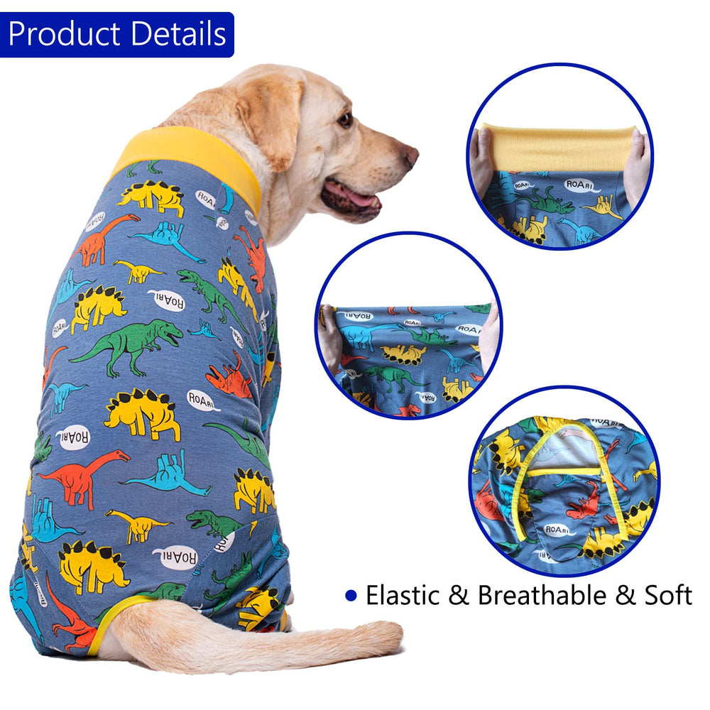 kzrfojy dog recovery suit abdomen round design image emphasizes easy bathroom breaks