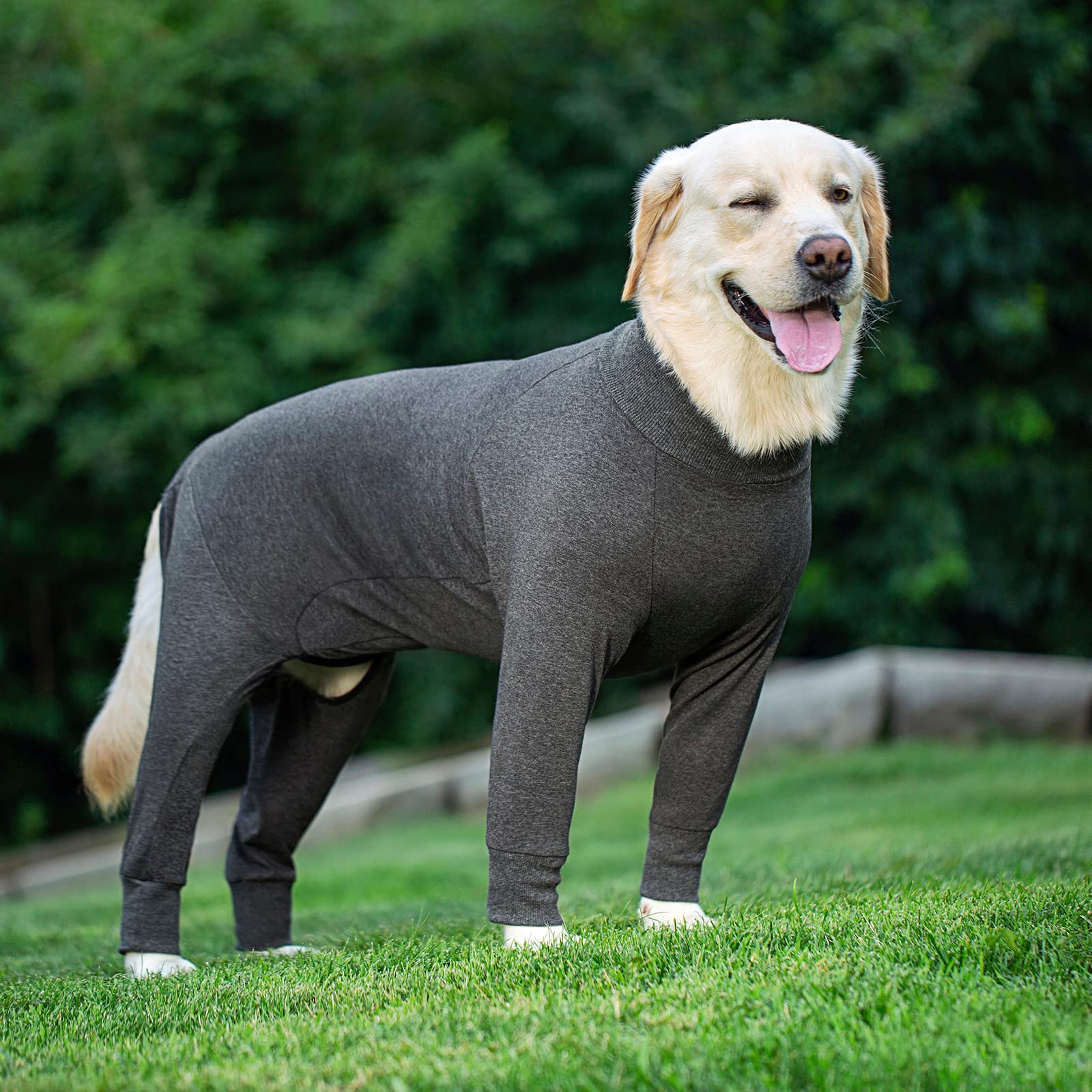 kzrfojy dog recovery suit breathable elastic fabric for comfort