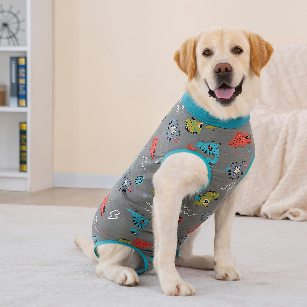 kzrfojy Recovery suit size chart image helps pick the right fit for your dog.