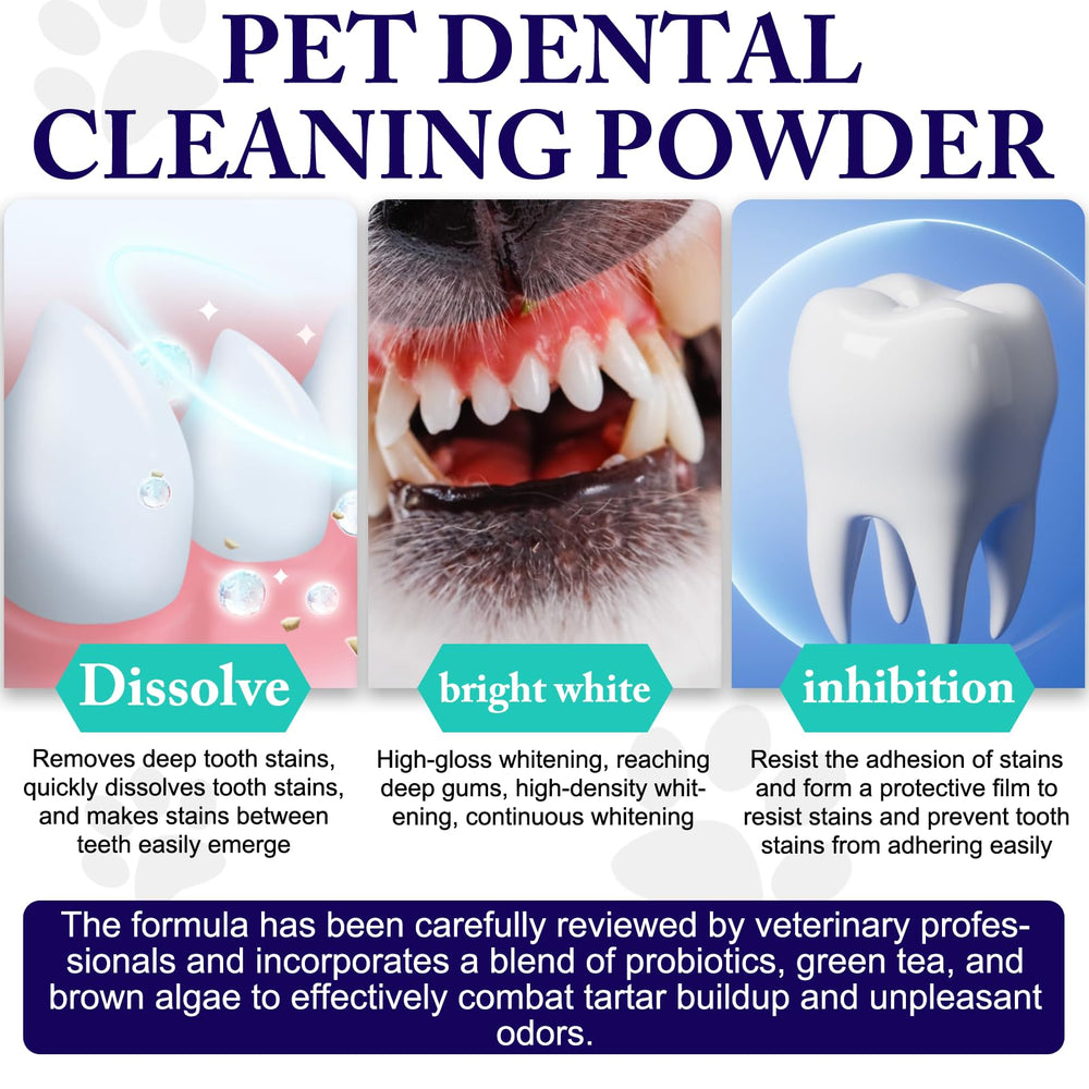 KZUO dog dental powder measure scoop highlights quick daily dose for consistent adoption