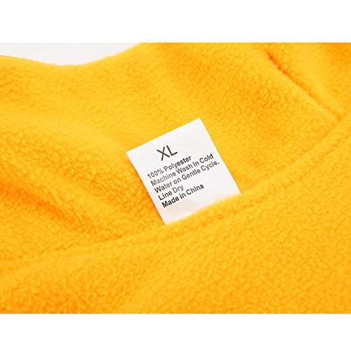 La La Pet Creation Core windproof plush jacket Velcro closure enables easy adjustments