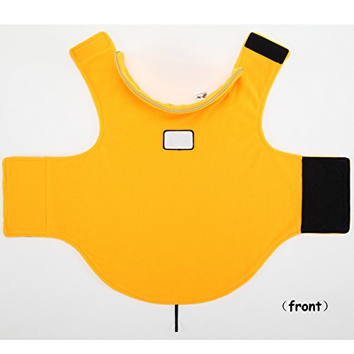 La La Pet Creation Core windproof plush jacket walking fit eases on/off for quick outings