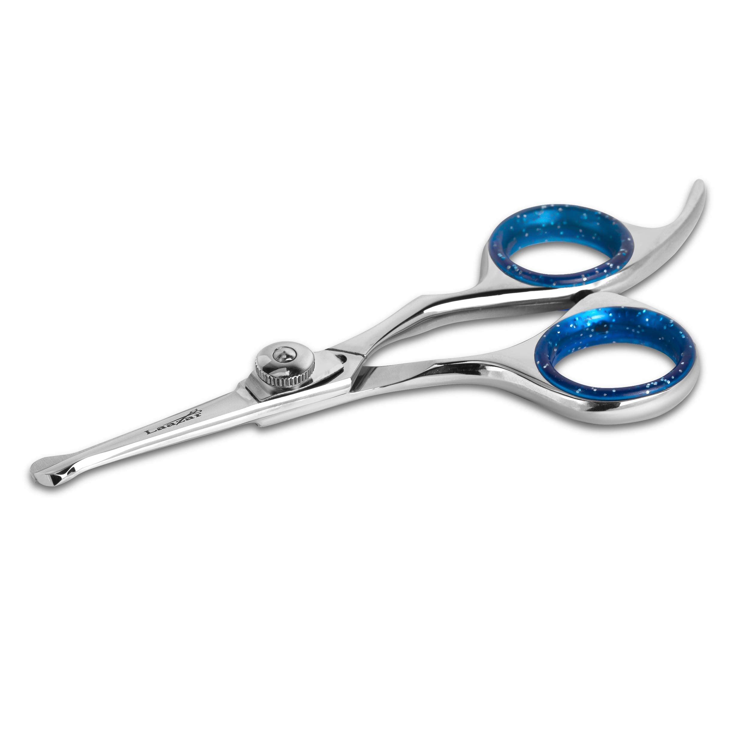 Laazar Straight Dog Grooming Scissors 420c stainless steel blade stays sharp longer