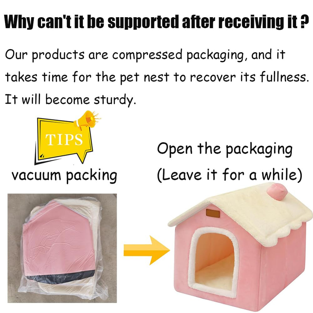 Labauxite memory sponge bed pink close-up showing supportive cushion and shape retention