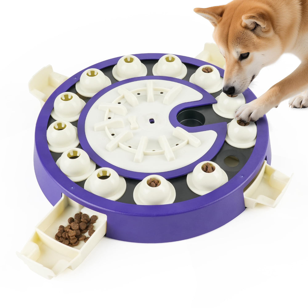 LACCEN dog puzzle 3 levels ready for interactive training and treat rewards