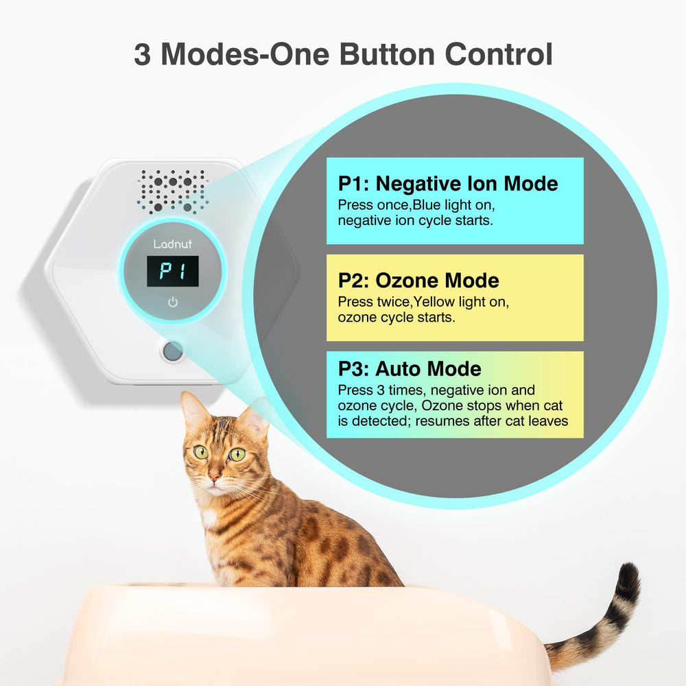 Ladnut multi use purifier plugged into outlet for various rooms