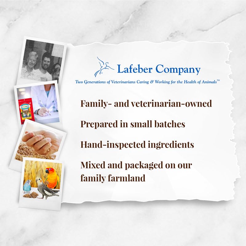 LAFEBER'S Avi-Cakes sealed pack preserves freshness for daily use.