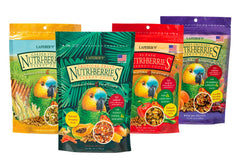 LAFEBER'S Gourmet Nutri-Berries Variety Sampler Bundle box front for parrots.