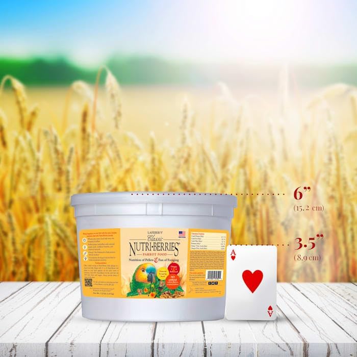 LAFEBER'S Nutri-Berries ingredients shot highlights non-GMO, human-grade components