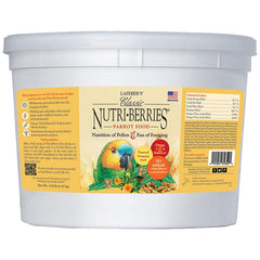LAFEBER'S Nutri-Berries parrot bowl—easy feeding and enrichment for daily foraging