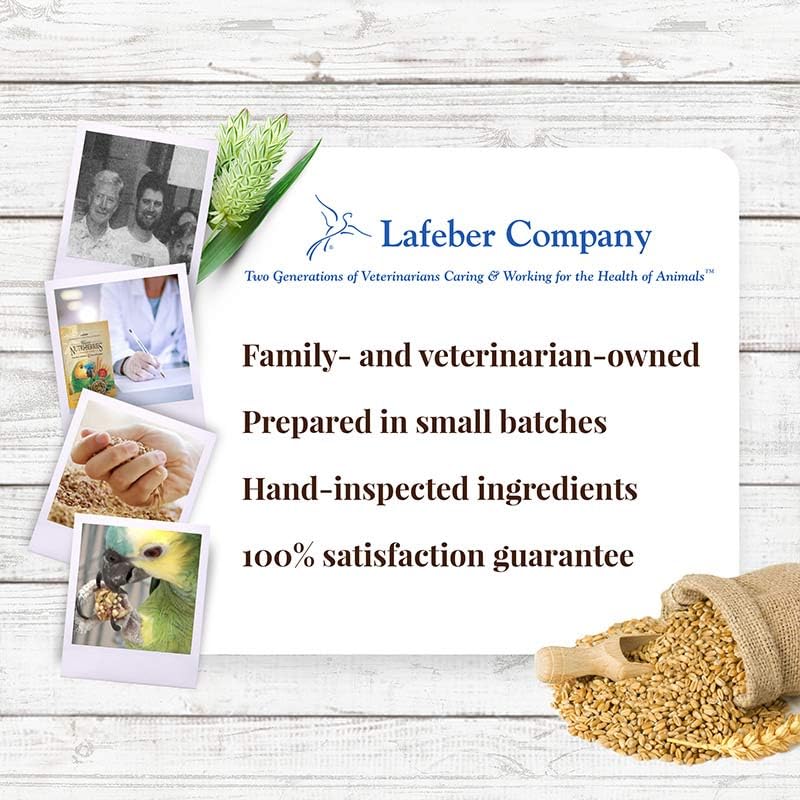 LAFEBER'S Nutri-Berries satisfaction guarantee seal for quality
