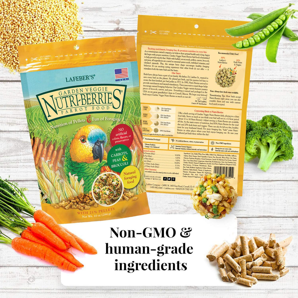 LAFEBER'S Nutri-Berries veggie flavor bag with non-GMO ingredients