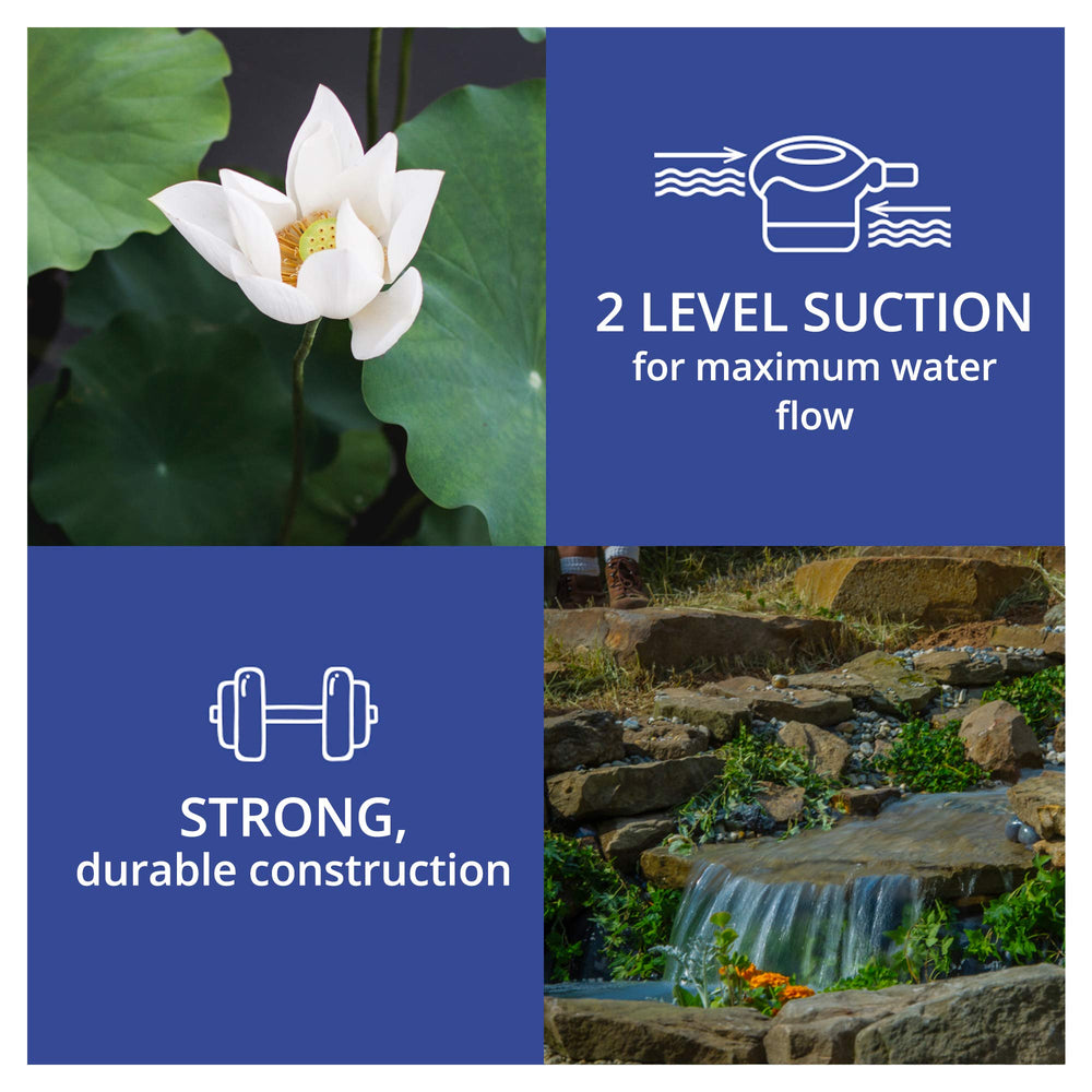Laguna Max-Flo 1350 made-in-italy construction emphasizes reliability