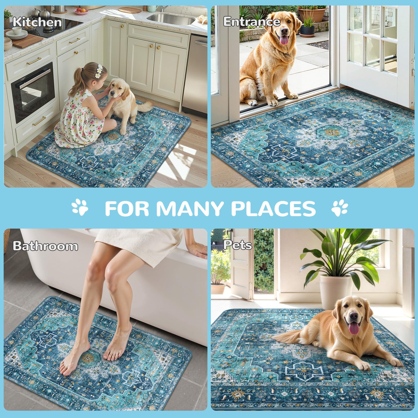Lahome plush air-mesh surface adds comfort during rest.