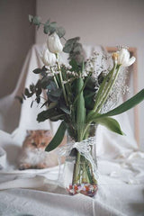 LAIDANLA natural gemstone rocks used as decorative vase fillers.