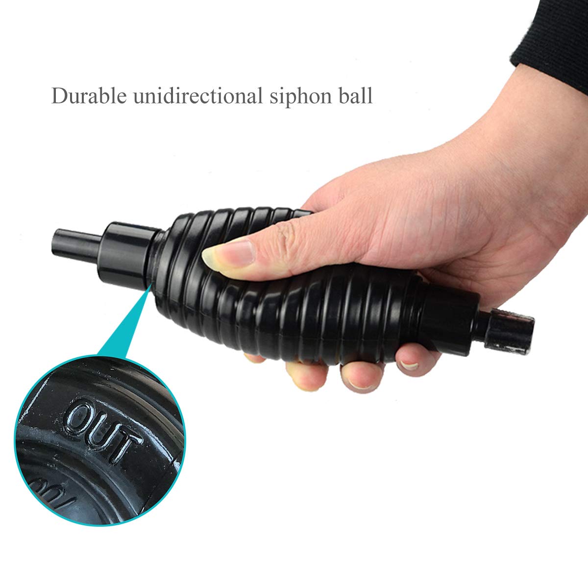 Laifoo clear elastic hose shows kink-resistant durability during use.