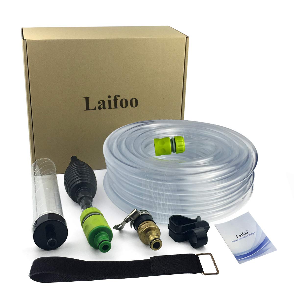 Laifoo complete cleaning kit image highlights simple, mess-free tank care.