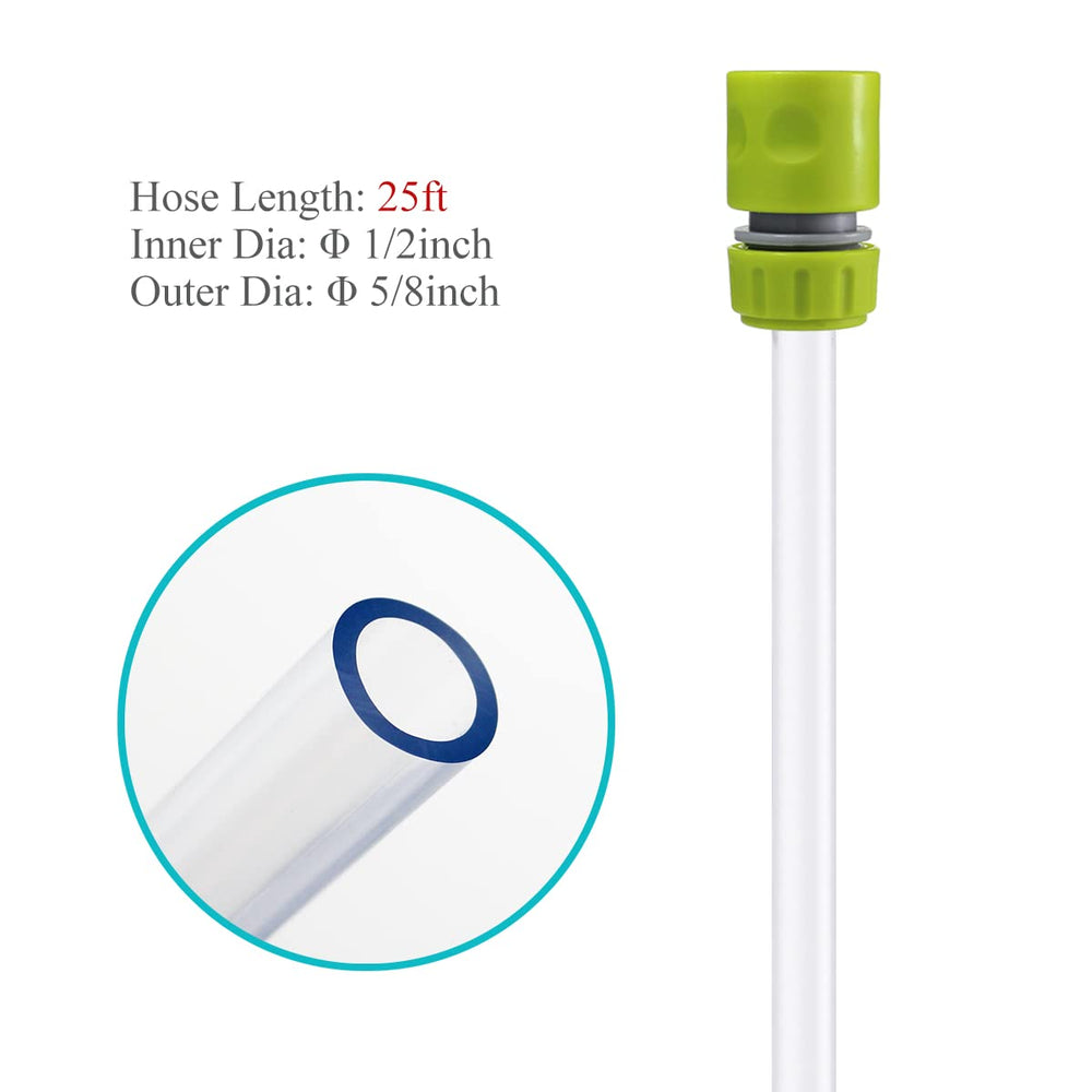 Laifoo gravel tube with filter screen keeps fish safe during cleaning