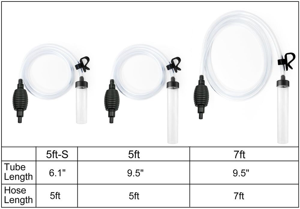 Laifoo sifón con tubo-manguera flexible para uso cómodo.