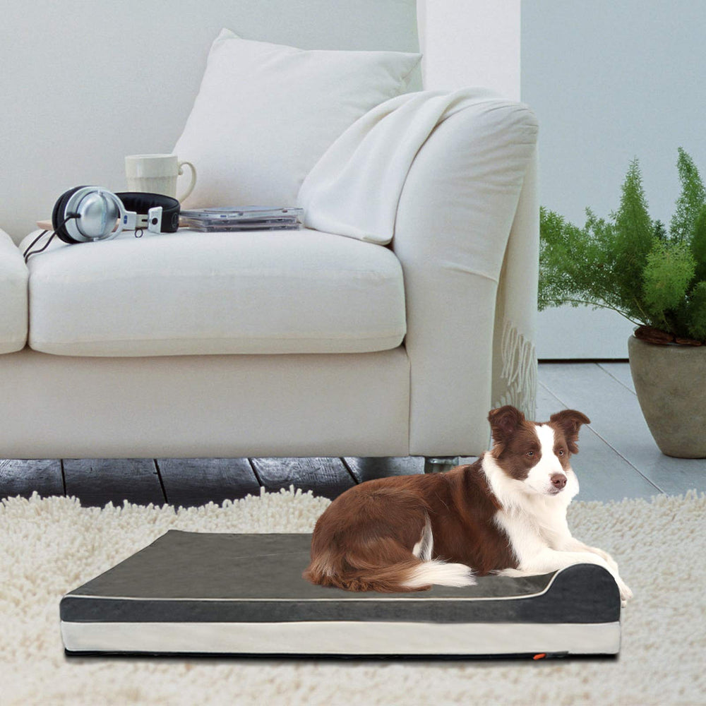 Laifug multi-layer sponge and memory foam support for fatigue relief.