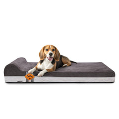 Laifug orthopedic memory foam bed general view highlights joint support