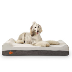 Laifug orthopedic memory foam dog bed XL offers supportive comfort.