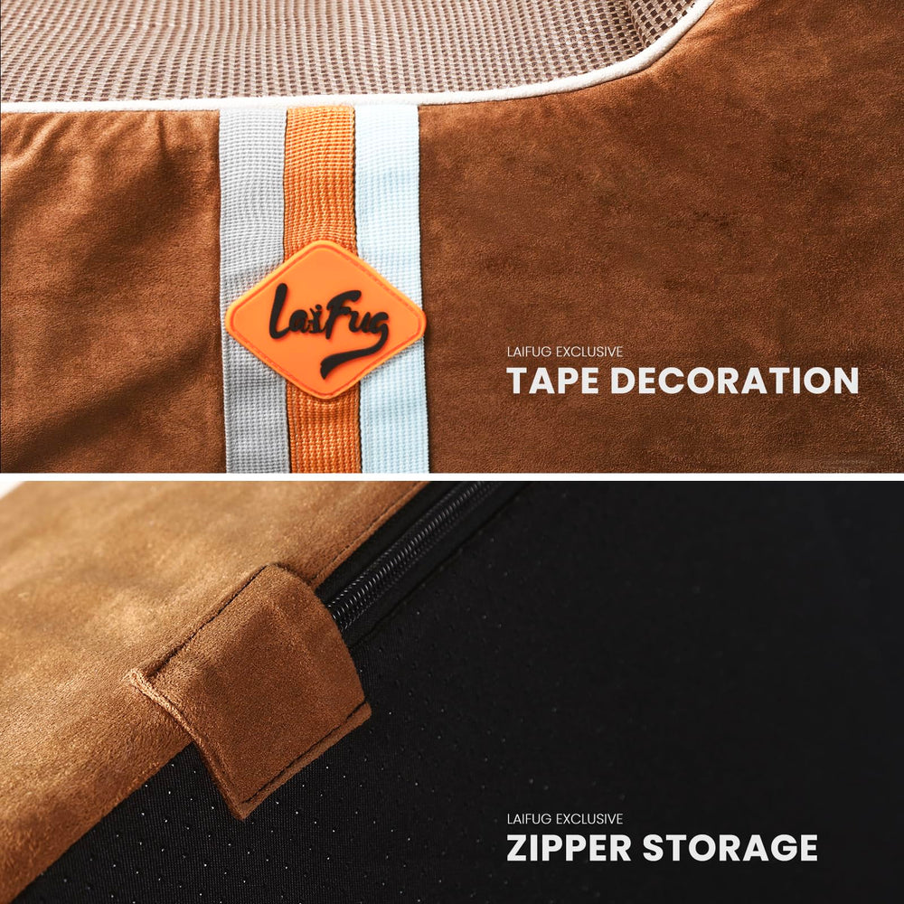 Laifug waterproof liner removable cover emphasizes easy cleaning after adventures and muddy paws.