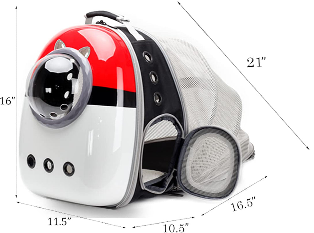 LAIRIES Cat carrier side ventilation panels promote airflow on long trips