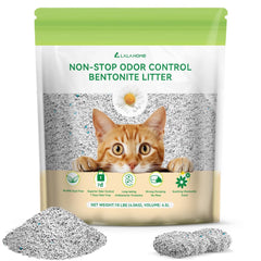 LALAHOME Bentonite litter odor-control formula locks odors for fresher spaces