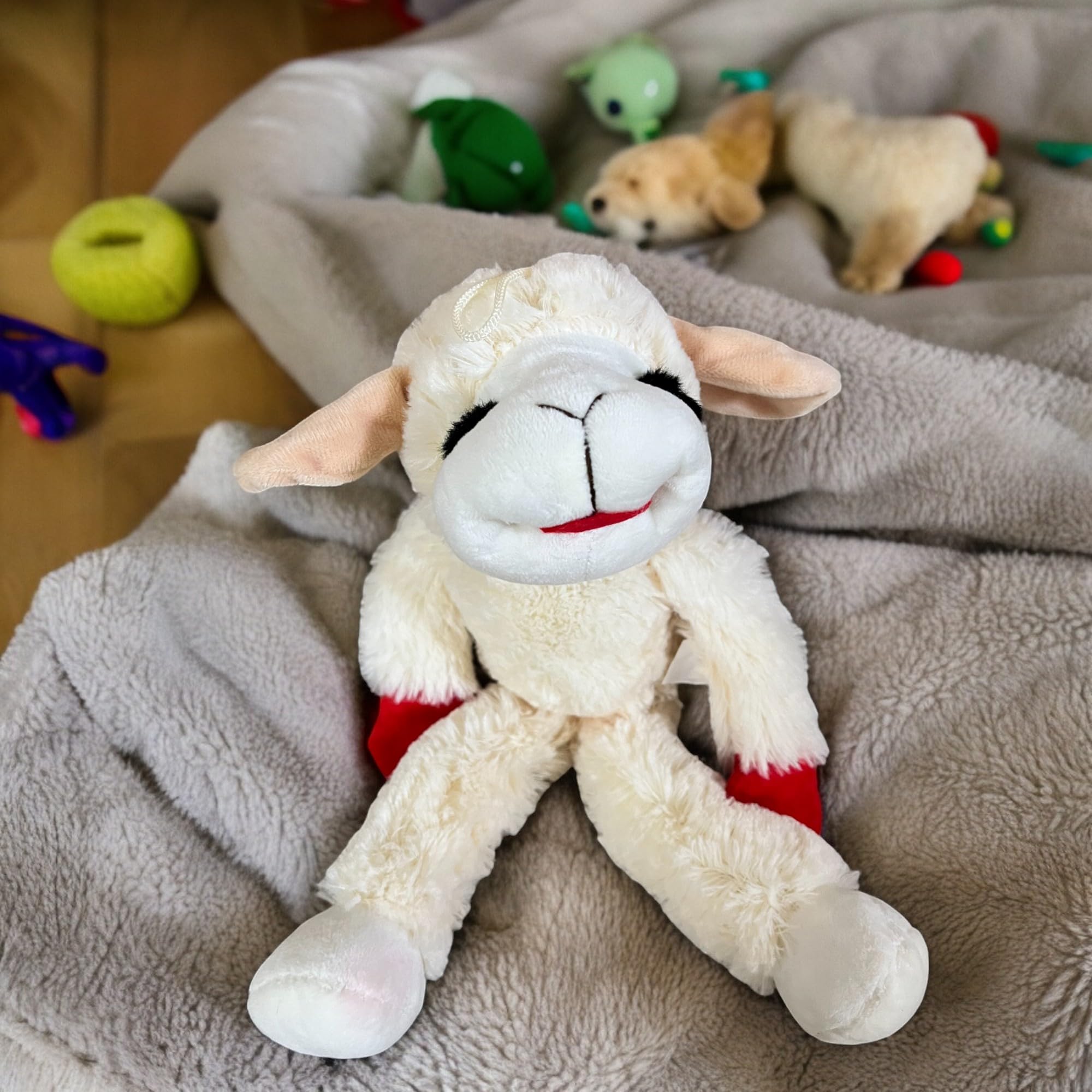 Lamb Chop diseño clásico, ideal para mimos y juego compatible
