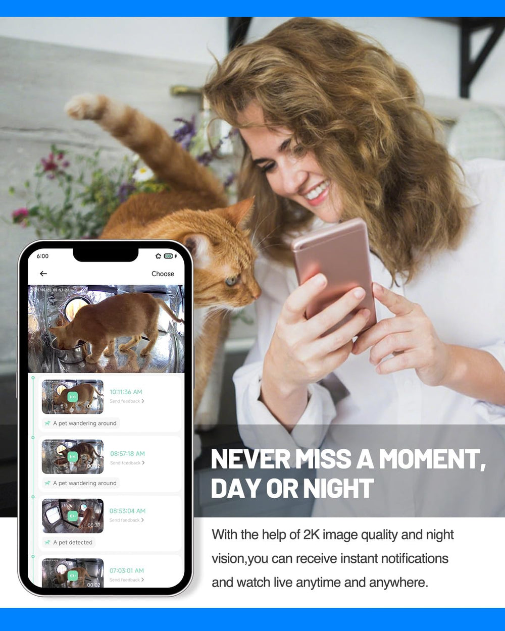 Lamlingo 2-way audio enables real-time communication with pets from anywhere