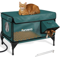 Lamlingo outdoor-cat-house-winter-insulation to withstand cold weather.