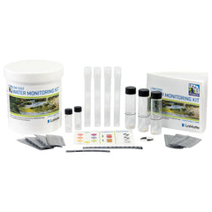 LaMotte Green Program Water Monitoring Kit field setup for quick, portable classroom and field water testing.