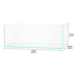 LANDEN 120P rimless edge detail highlighting clean corners and modern look