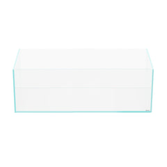 LANDEN 120SL rimless-view underlines crystal transparency for natural aquascapes.