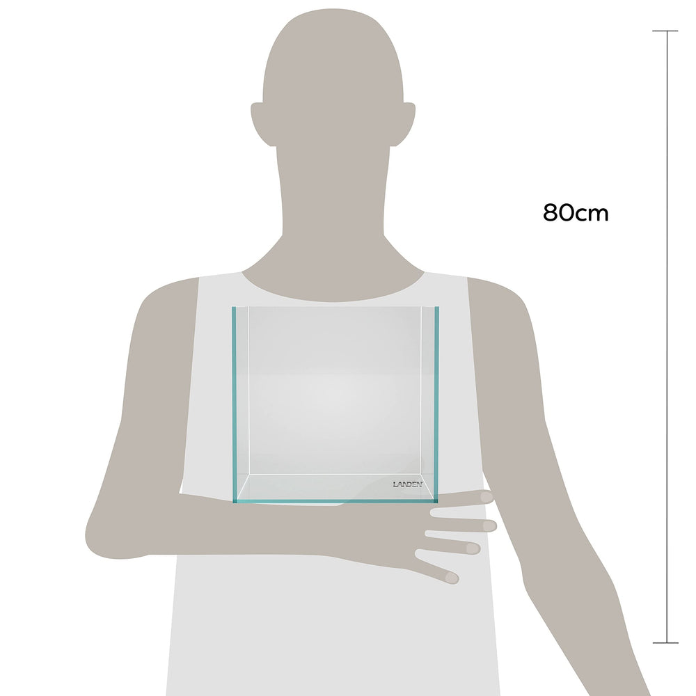 LANDEN 20C cube tank close-up edge polish for safety and aesthetics