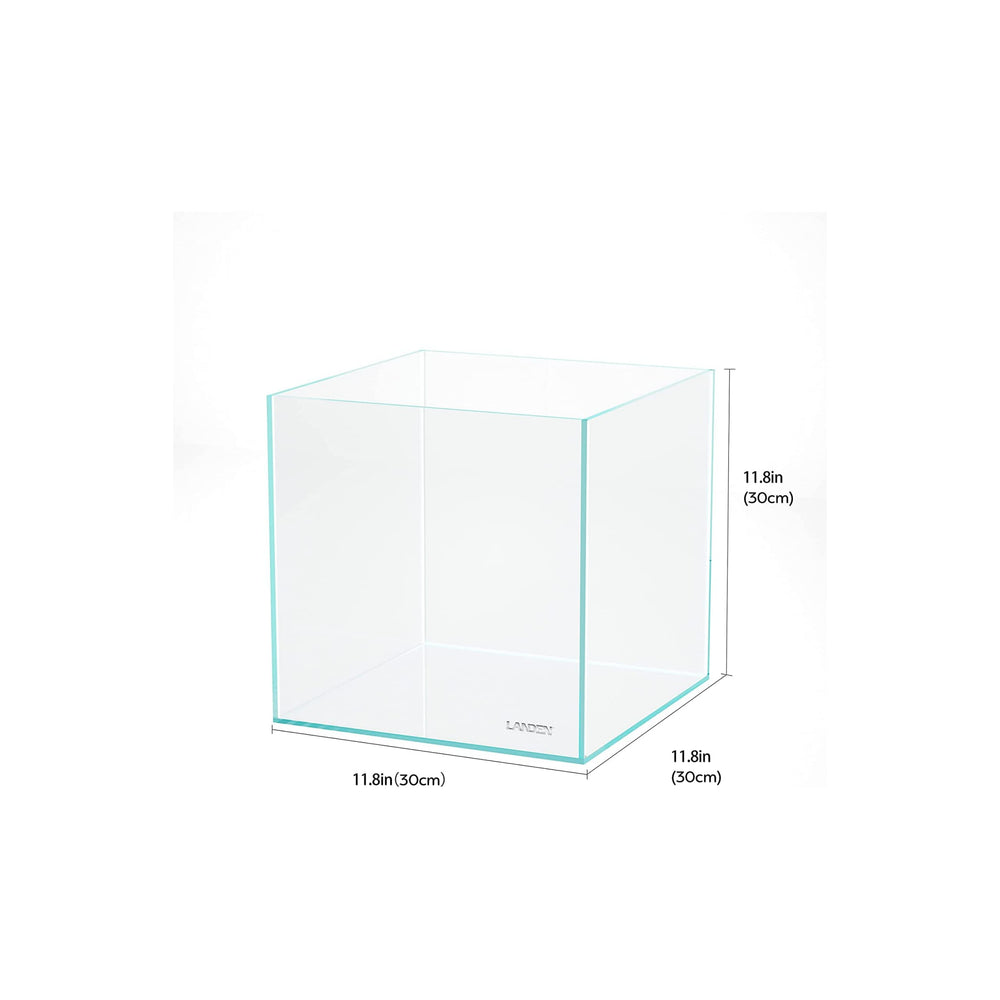 LANDEN 30C low-iron glass close-up highlighting high transparency