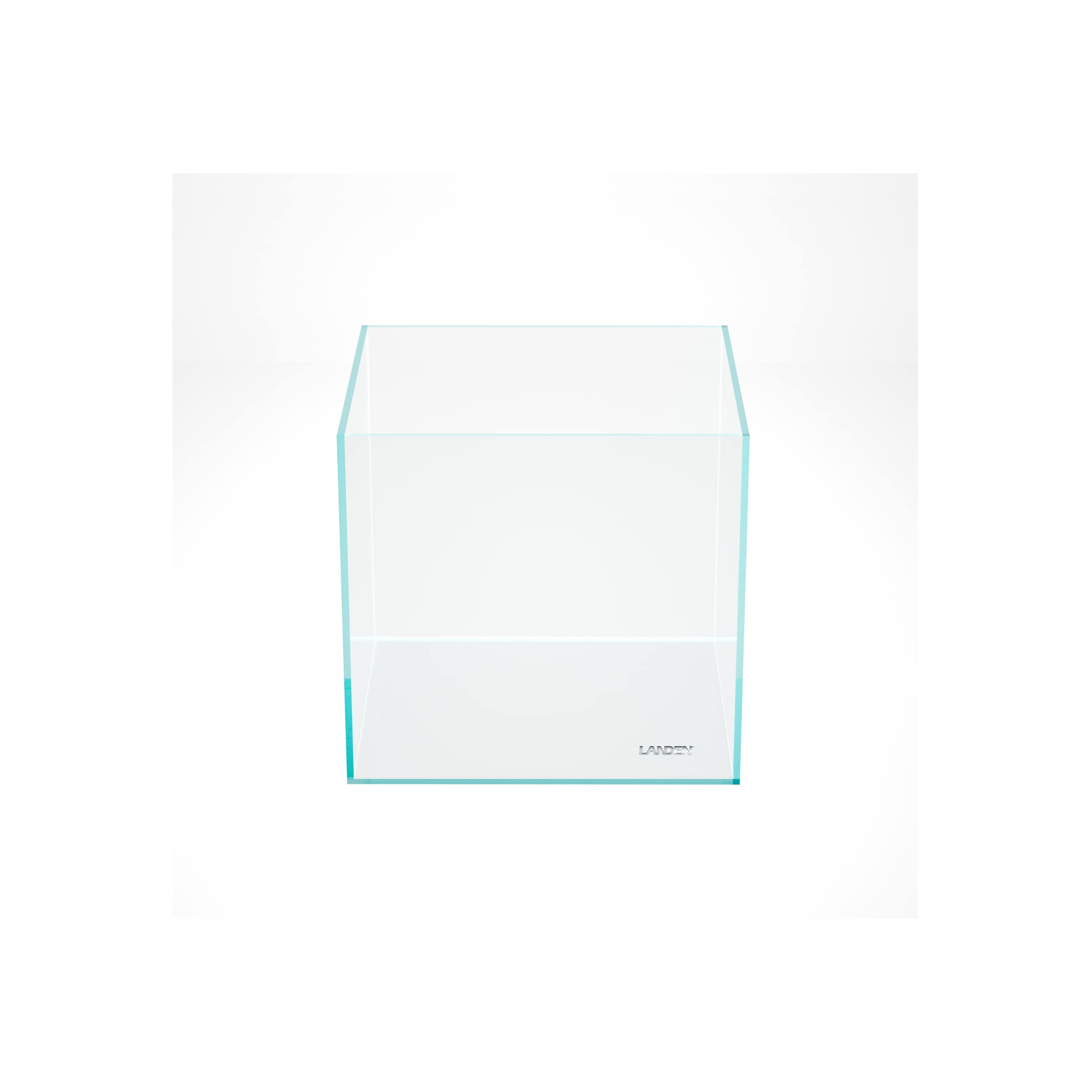 LANDEN 30C rimless aquarium side view for immersive viewing