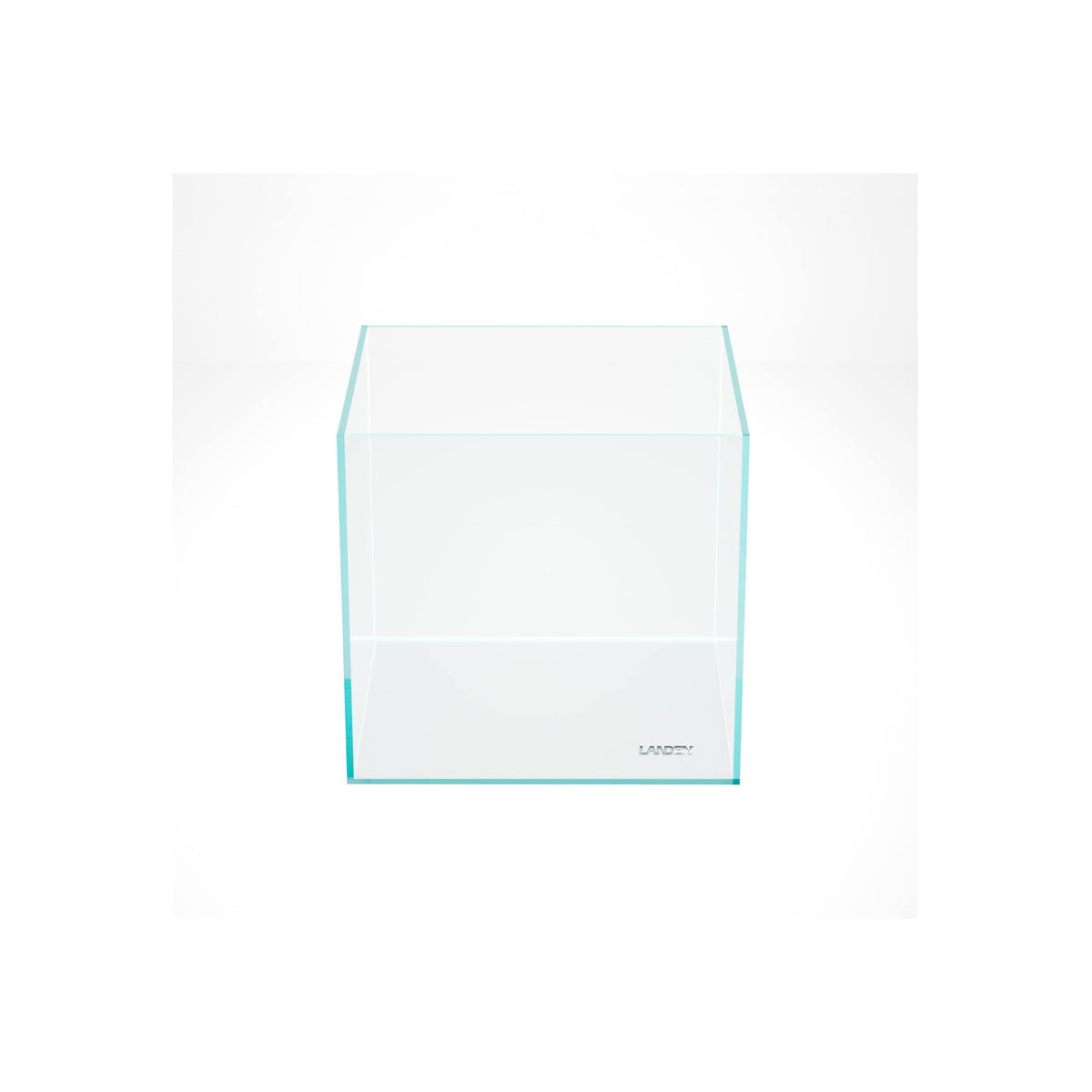 LANDEN 30C rimless aquarium side view for immersive viewing