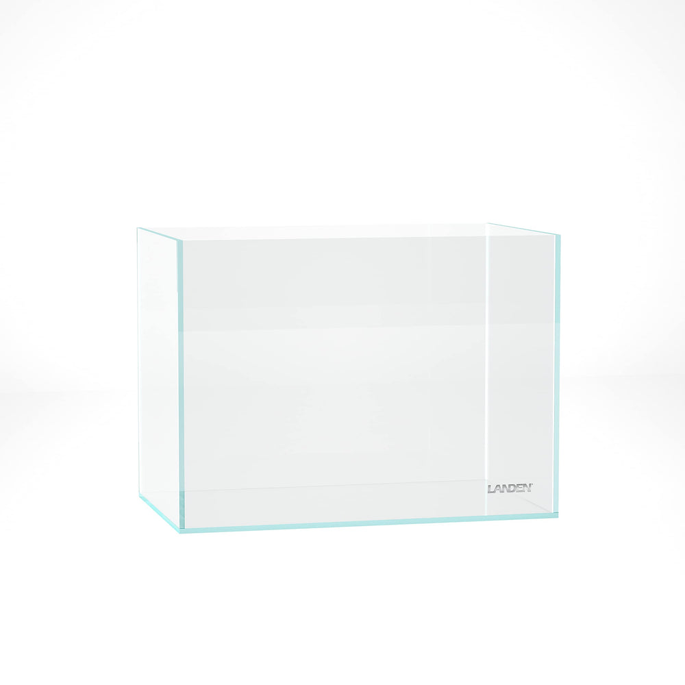 LANDEN 36N 5G rimless tank side view for unobstructed viewing.