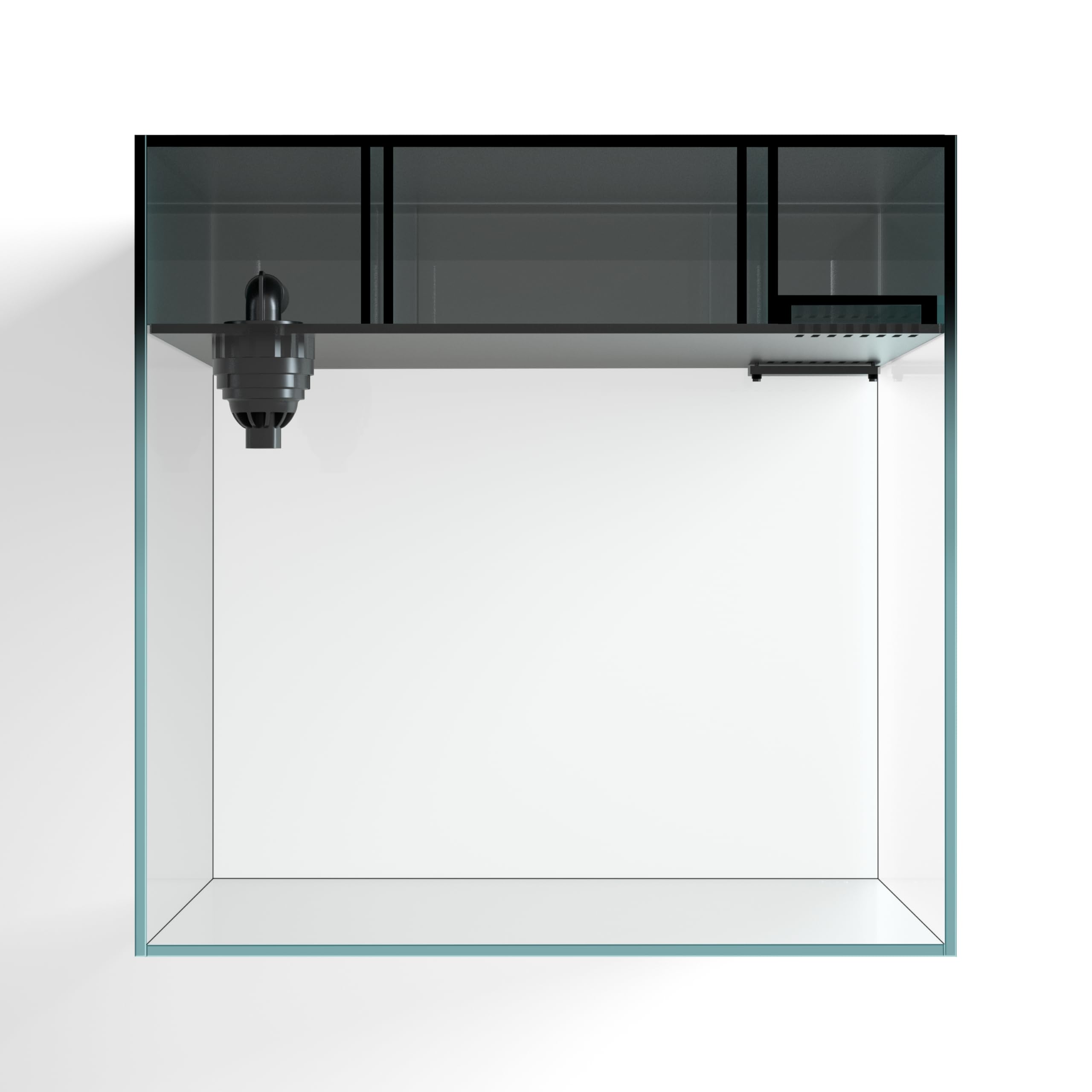 LANDEN 40C beveled glass joints enhance clarity and visual appeal